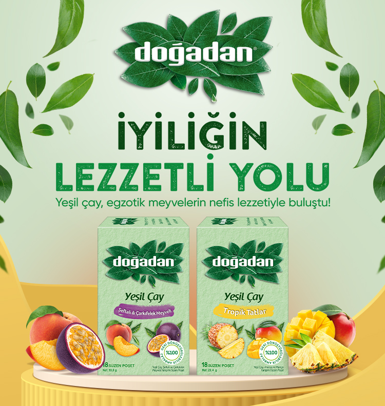 Doğadan Şeftali & Çarkıfelek Meyveli - Tropik Tatlar